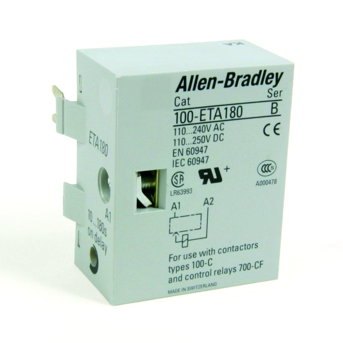 Allen-Bradley - 100C 180 s Electronic Timing M