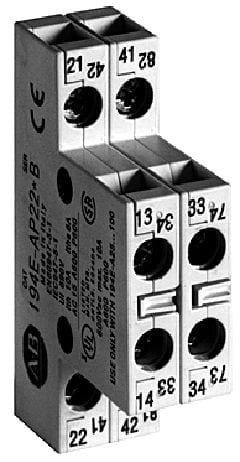 Allen-Bradley - 194E 2 NO-2 NC Auxiliary Conta