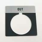 Allen-Bradley - 30mm 800T OUT Legend Plate