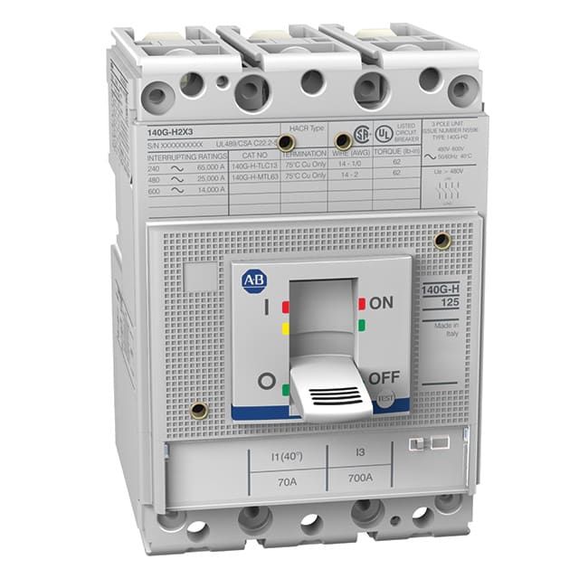 Allen-Bradley - 140G 125A Frame Molded Case Ck