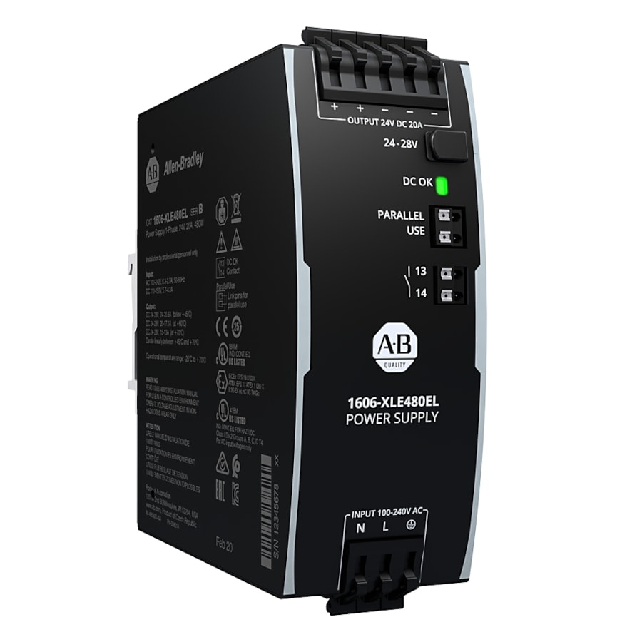 Allen-Bradley - XLE Power Supply 480W 24VDC 20