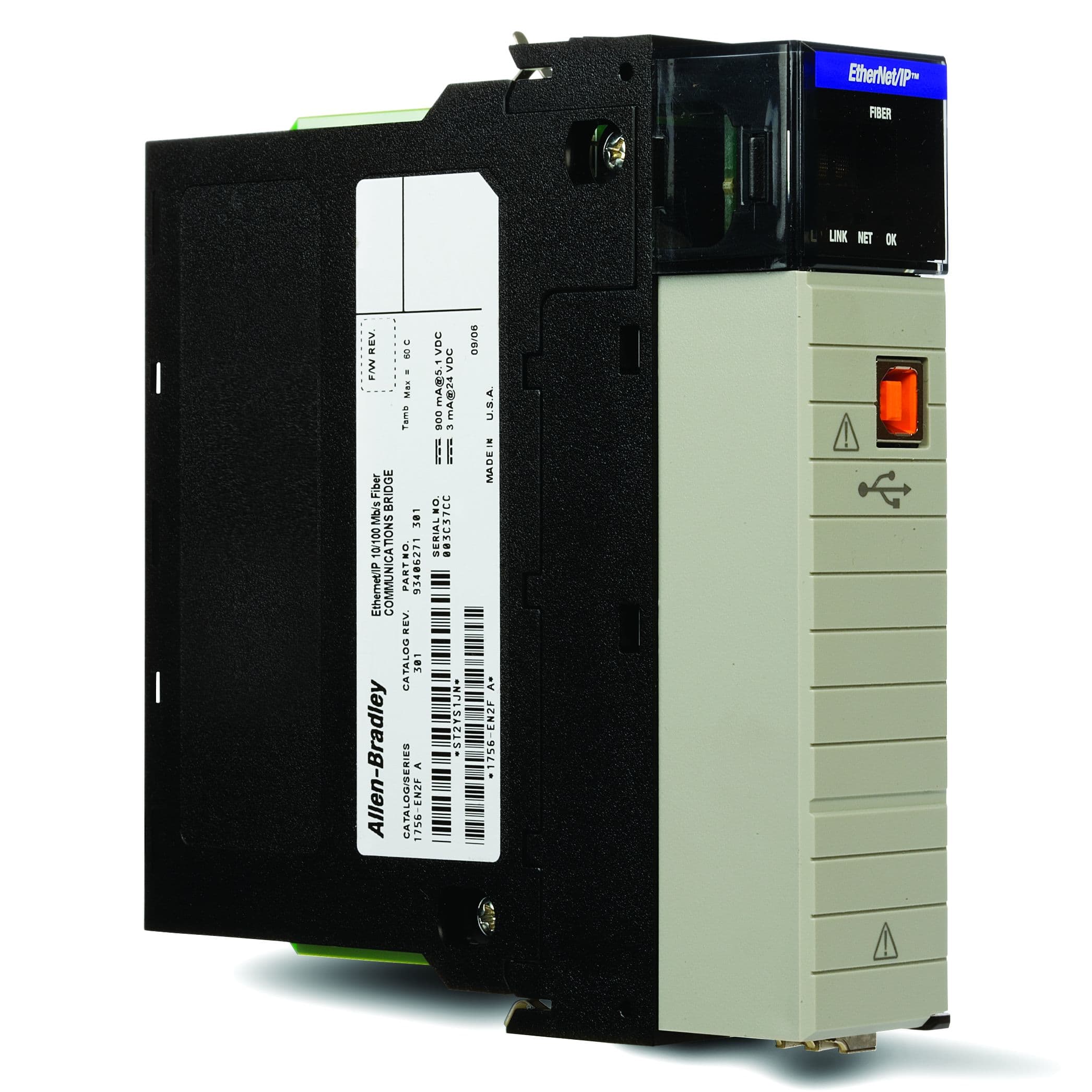 Allen-Bradley - ControlLogix Enet/IP Fiber Opt
