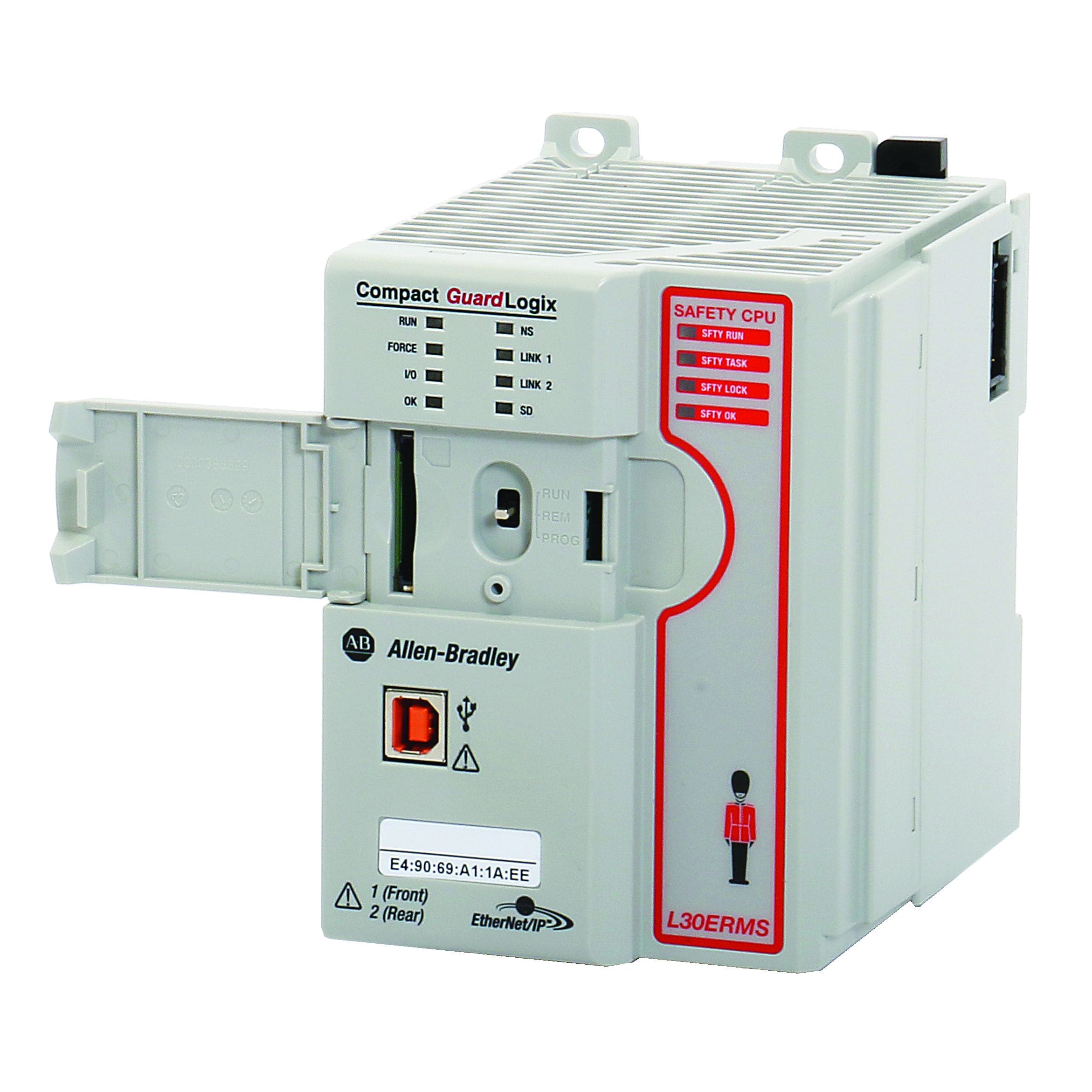 Allen-Bradley - Compact GuardLogix CPU, L33ERM