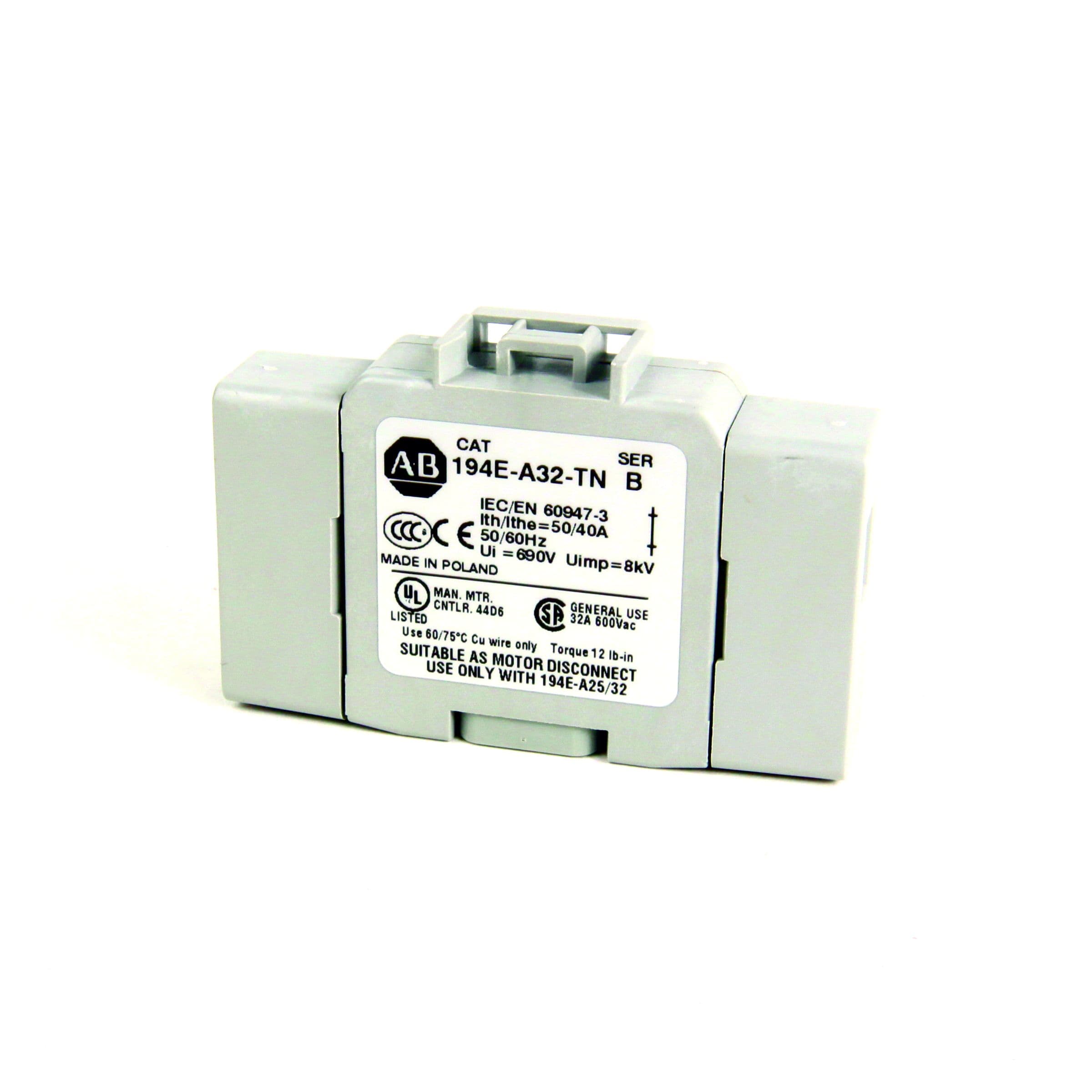 Allen-Bradley - 194E Neutral Terminal