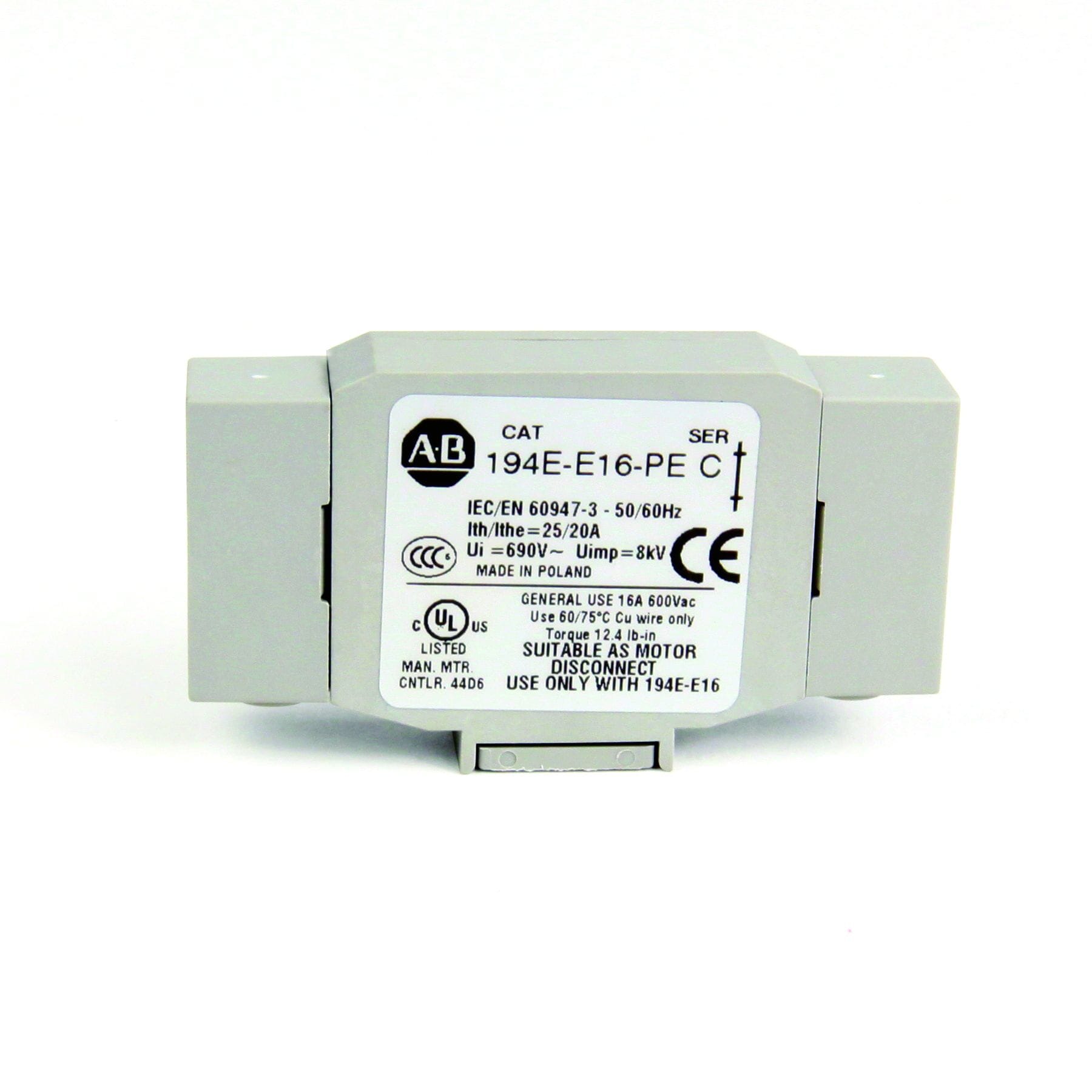 Allen-Bradley - 194E Earthing-Grounding Termin