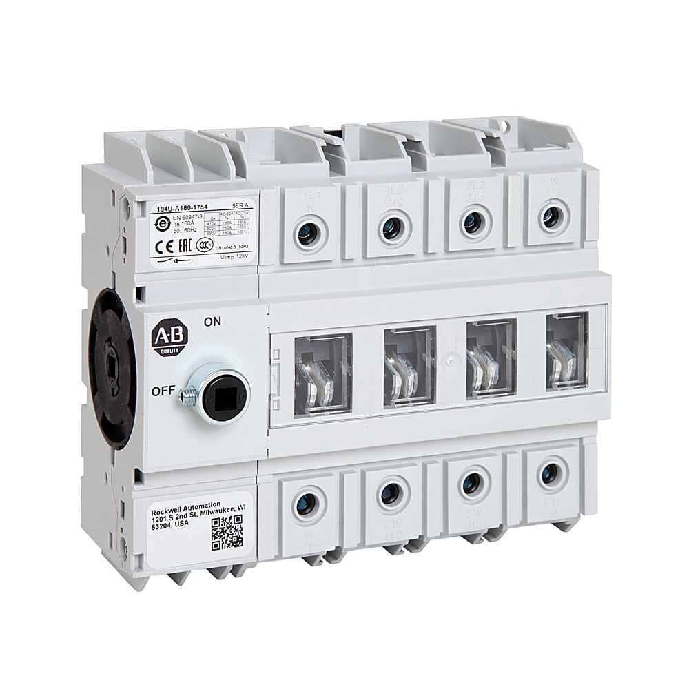 Allen-Bradley - 194U 160A Base /DIN Mount Disc