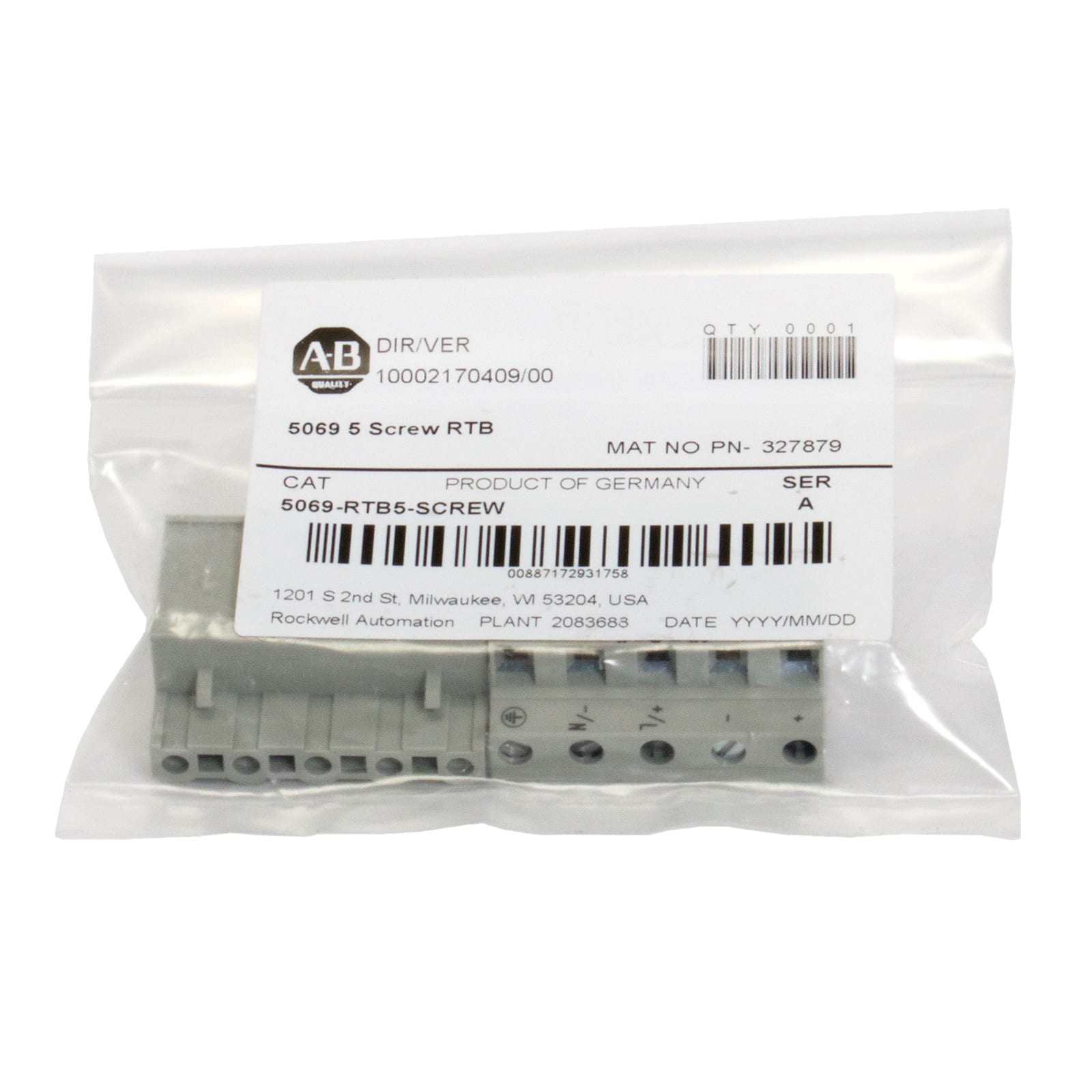 Allen-Bradley - Compact 5000 5 Screw RTB