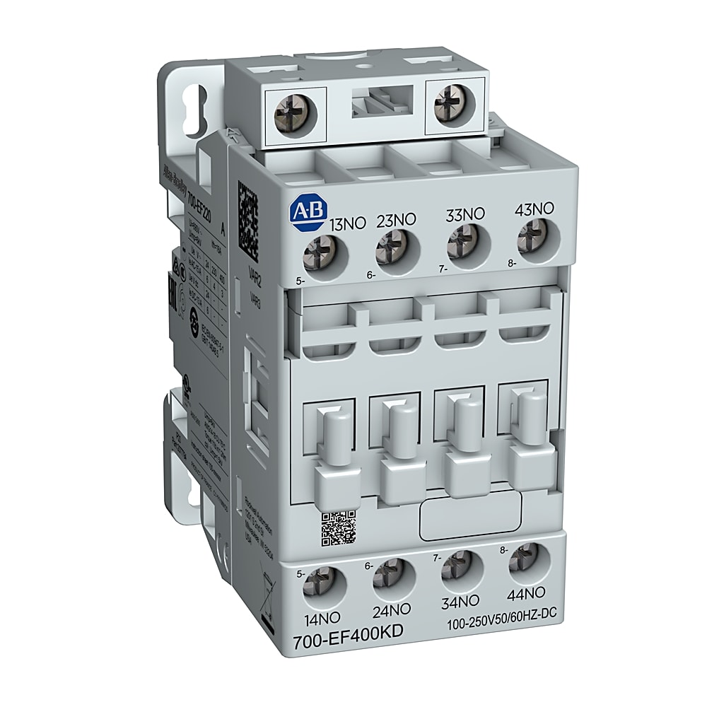 Allen-Bradley - IEC Control Relay,2 NO 2 NC Co