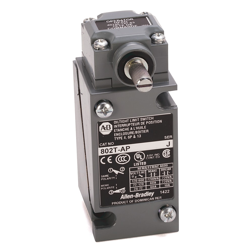 Allen-Bradley - Metal Plug-In Oiltight Limit S