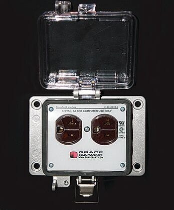 Grace Technologies - N12/4 panel mount 120VAC duple