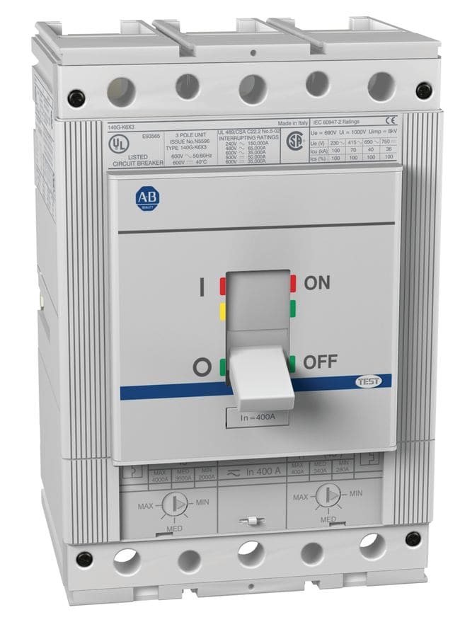 Allen-Bradley - 140G 400A K Frame Molded Case