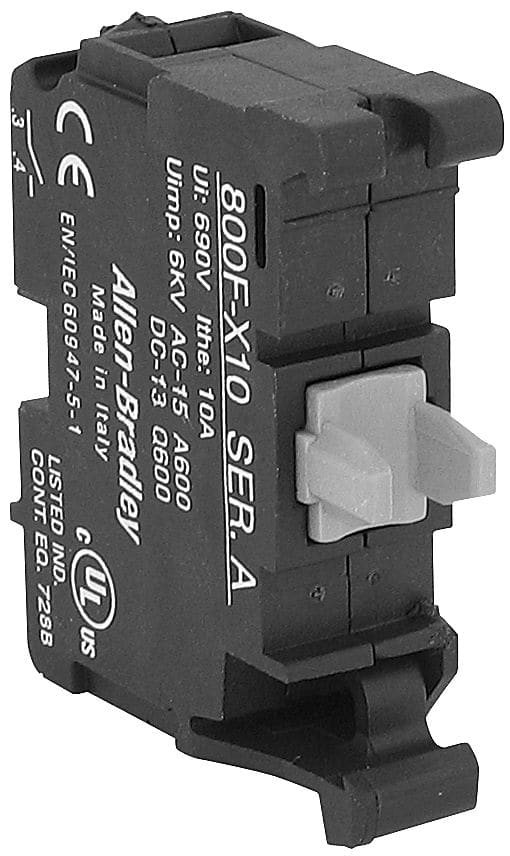Allen-Bradley - 22mm Contact Block 800F PB